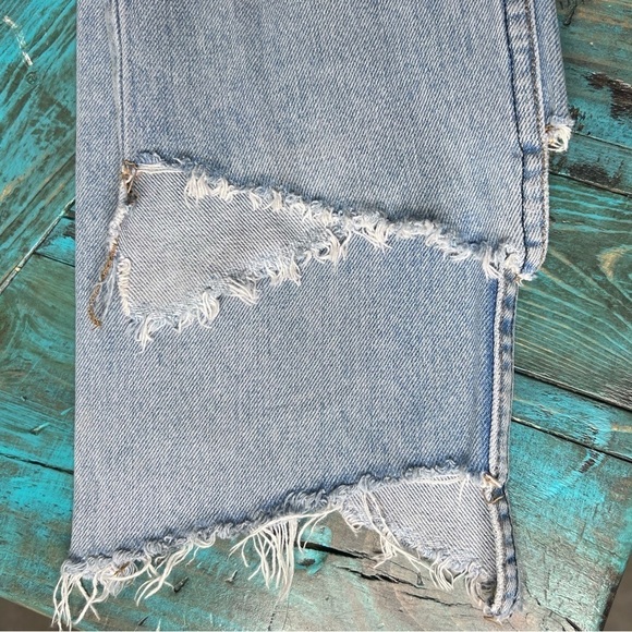 Reformation Julia Crop High Waist Cigarette Jeans Size 27 - Picture 8 of 11